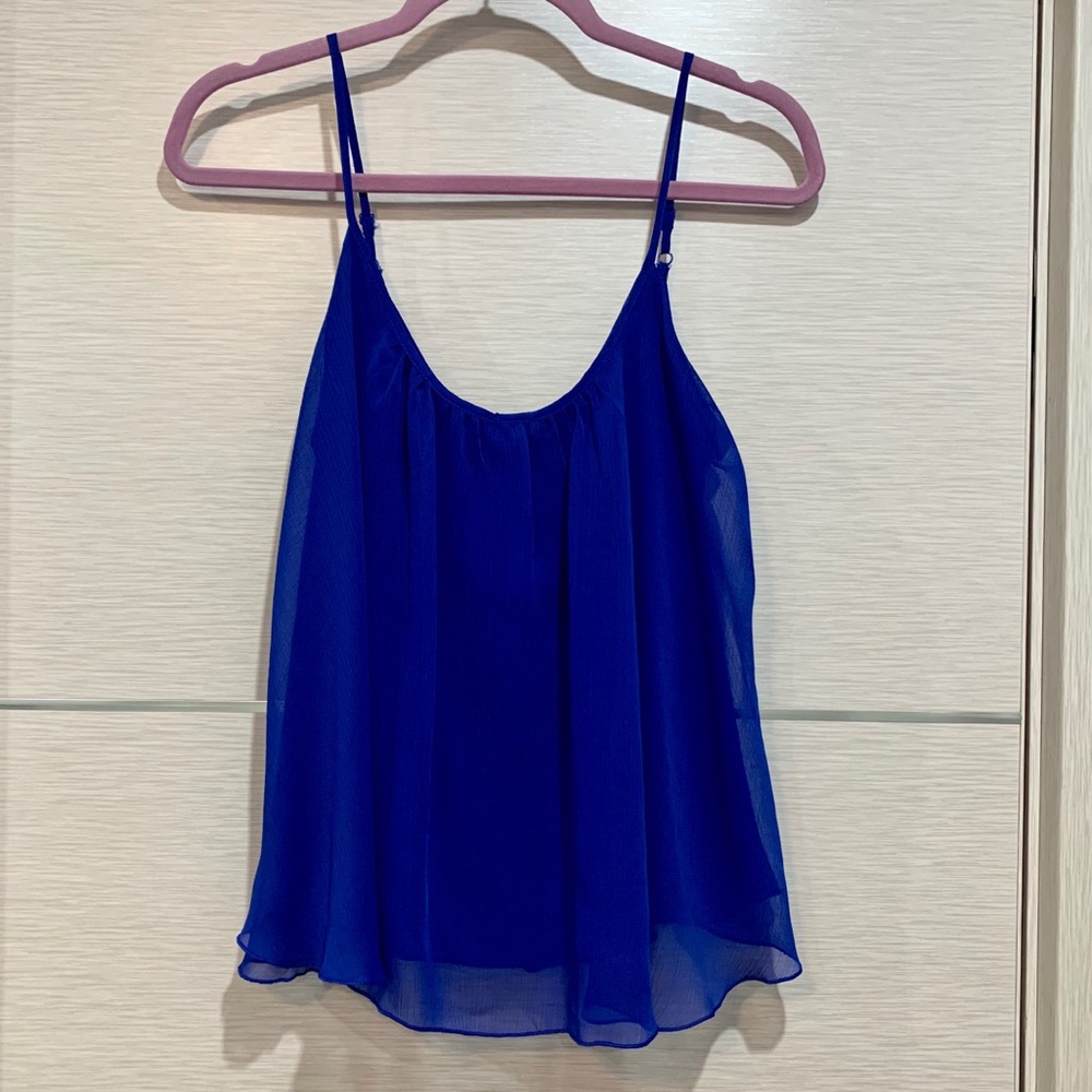 Express Royal Blue Tank SMALL
